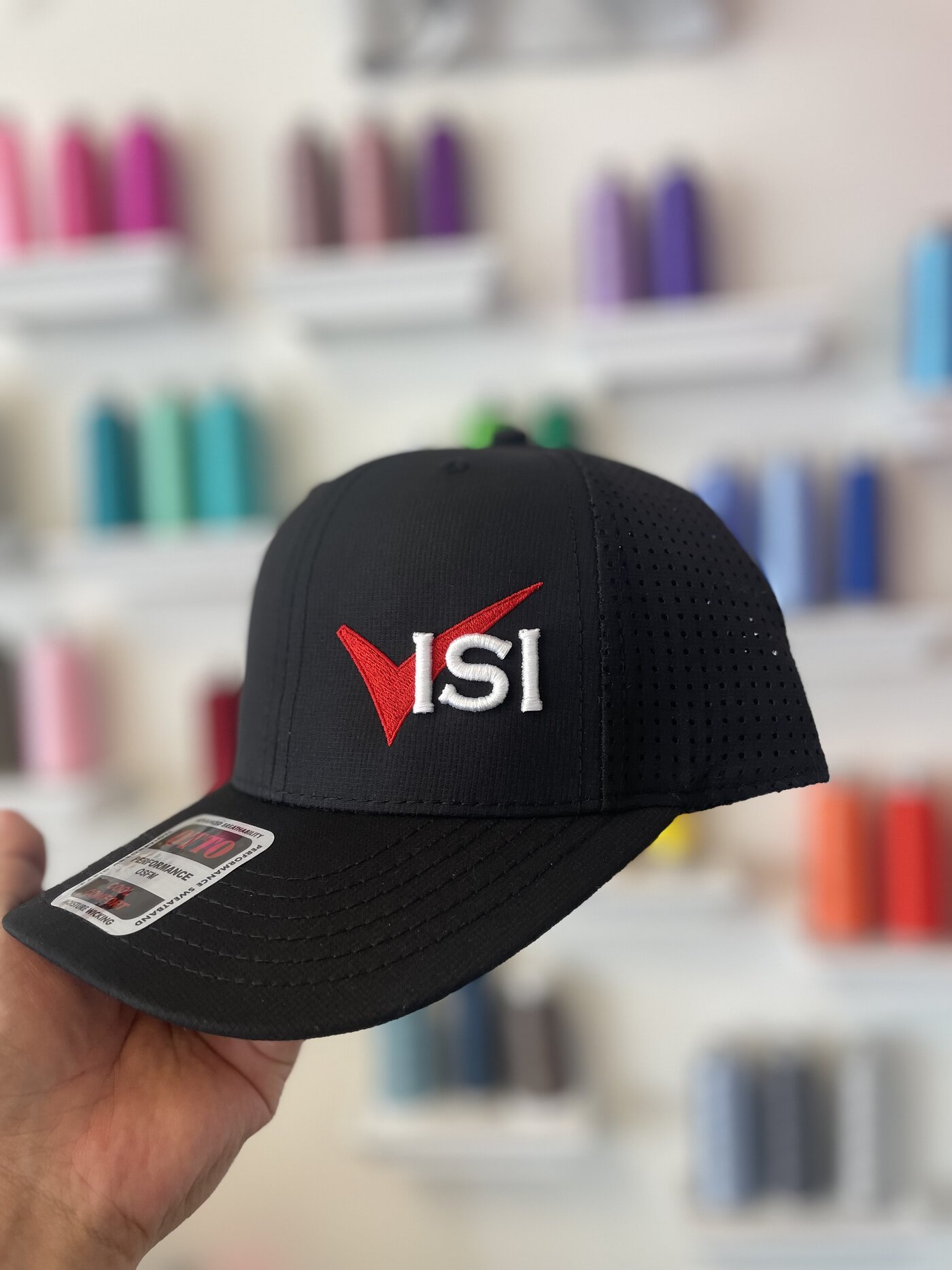 Custom embroidered cap by Superior Embroidery & Prints