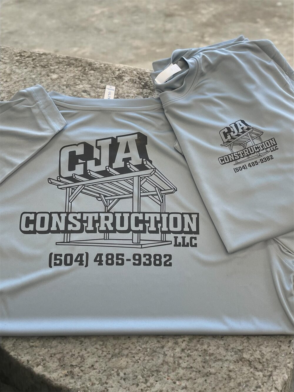 Custom embroidered company polos